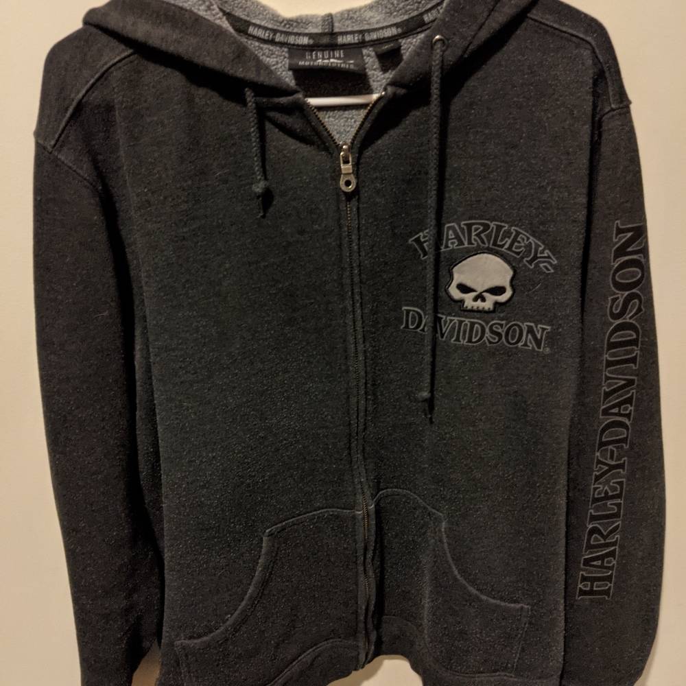 Harley Davidson zip up Sweatshirt